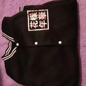 BTS SUGA Varsity Letterman Jacket